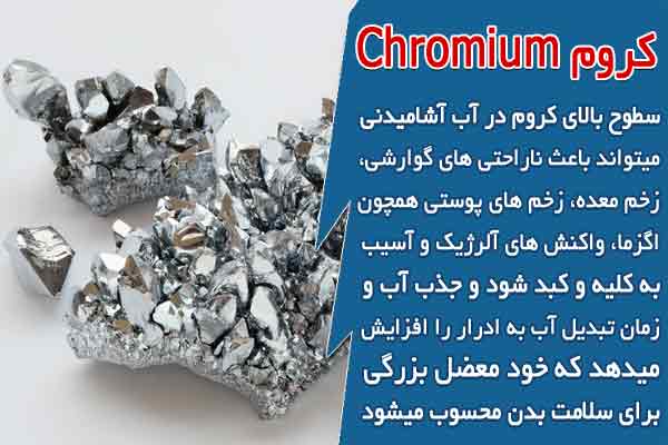کروم Chromium در آب آشامیدنی